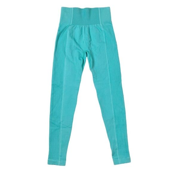 Gymshark Ultra Seamless Leggings Spearmint Green Size Small - Picture 2 of 6